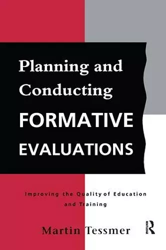 Planning and Conducting Formative Evaluations cover