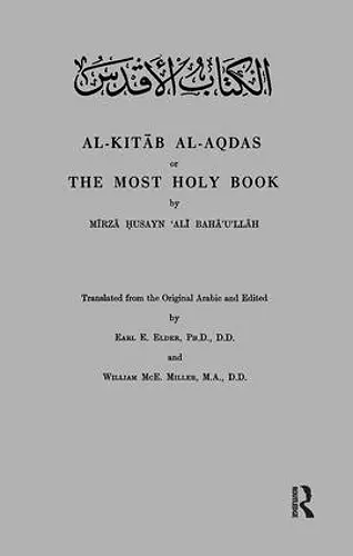 Al-Kitab Al-Aqdas or The Most Holy Book cover
