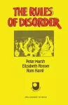 The Rules of Disorder cover