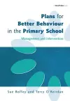 Plans for Better Behaviour in the Primary School cover