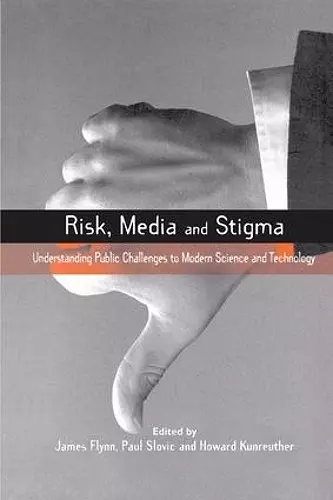 Risk, Media and Stigma cover