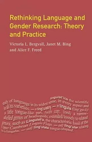 Rethinking Language and Gender Research cover