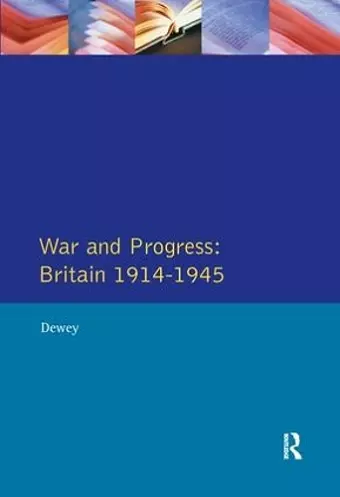 War and Progress cover