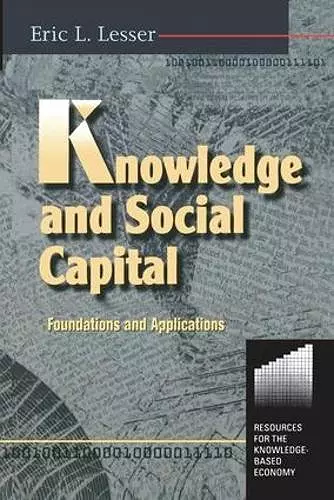 Knowledge and Social Capital cover