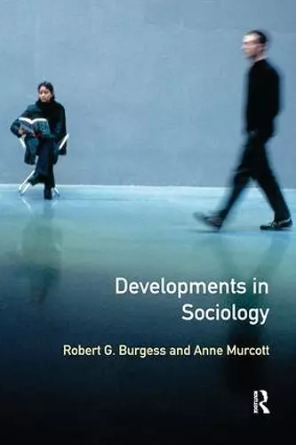 Developments in Sociology cover