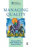 Managing Quality cover