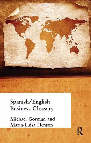 Spanish/English Business Glossary cover