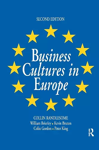 Business Cultures in Europe cover