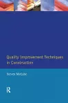 Quality Improvement Techniques in Construction cover