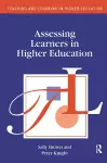 Assessing Learners in Higher Education cover