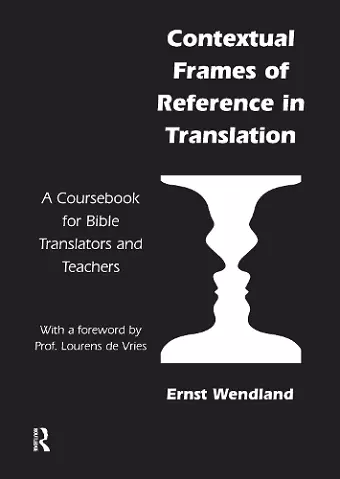 Contextual Frames of Reference in Translation cover