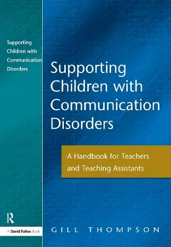 Supporting Communication Disorders cover