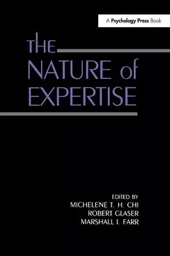 The Nature of Expertise cover