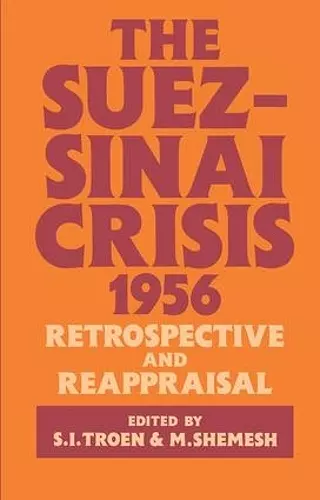 The Suez-Sinai Crisis cover