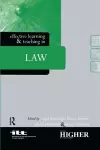 Effective Learning and Teaching in Law cover