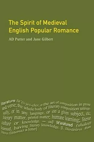 The Spirit of Medieval English Popular Romance cover