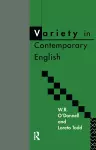 Variety in Contemporary English cover