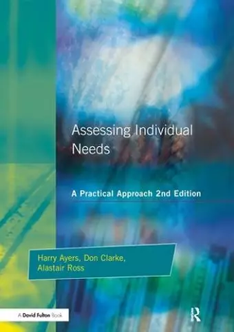 Assessing Individual Needs cover