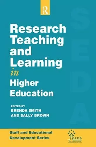 Research, Teaching and Learning in Higher Education cover