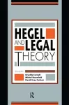 Hegel and Legal Theory cover