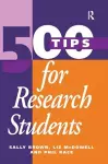 500 Tips for Research Students cover