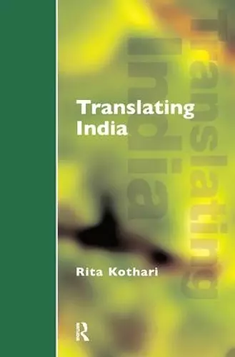 Translating India cover