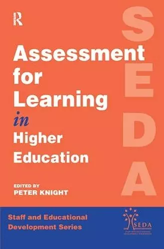 Assessment for Learning in Higher Education cover