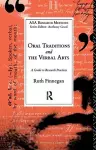 Oral Traditions and the Verbal Arts cover