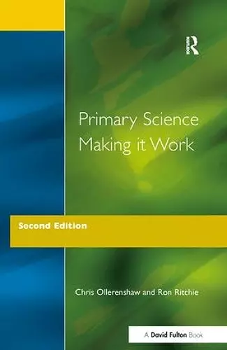 Primary Science - Making It Work cover