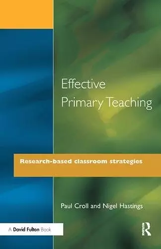 Effective Primary Teaching cover