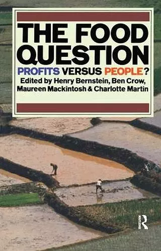 The Food Question cover