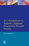 An Introduction to Natural Language Processing Through Prolog cover