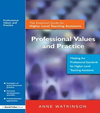 Professional Values and Practice cover