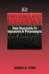 Unformulated Experience cover