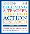 Becoming a Teacher through Action Research cover