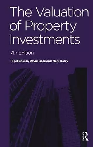 The Valuation of Property Investments cover