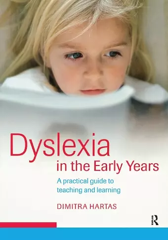 Dyslexia in the Early Years cover