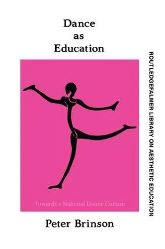 Dance As Education cover