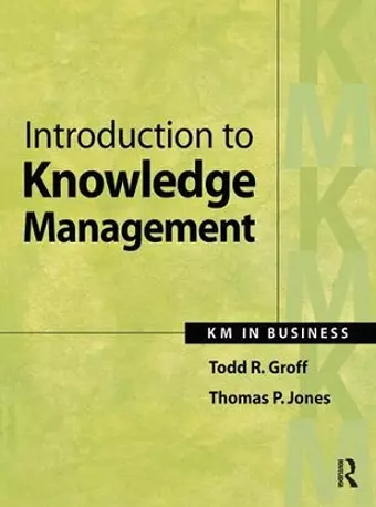 Introduction to Knowledge Management cover