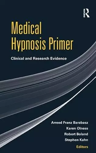 Medical Hypnosis Primer cover