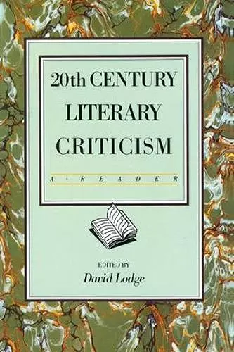 Twentieth Century Literary Criticism cover