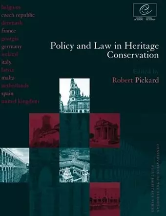 Policy and Law in Heritage Conservation cover