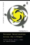 Personal Relationships Across the Lifespan cover