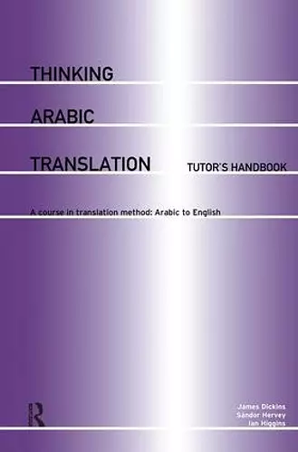 Thinking Arabic Translation: Tutor's Handbook cover