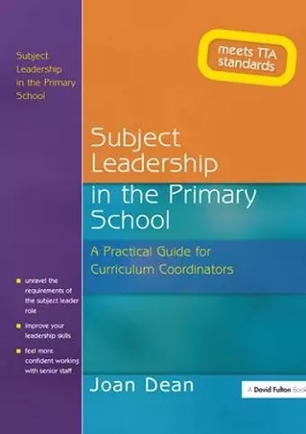 Subject Leadership in the Primary School cover