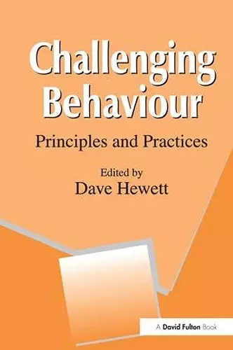 Challenging Behaviour cover