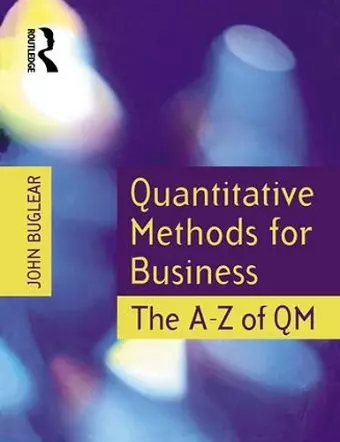 Quantitative Methods for Business cover