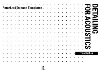 Detailing for Acoustics cover