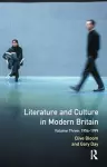 Literature and Culture in Modern Britain cover