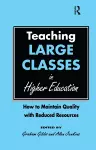 Teaching Large Classes in Higher Education cover